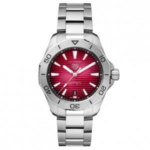 Tag Heuer Aquaracer Professional 200 Automatic Red Dial Stainless Steel Watch 40mm (WBP2114.BA0627)